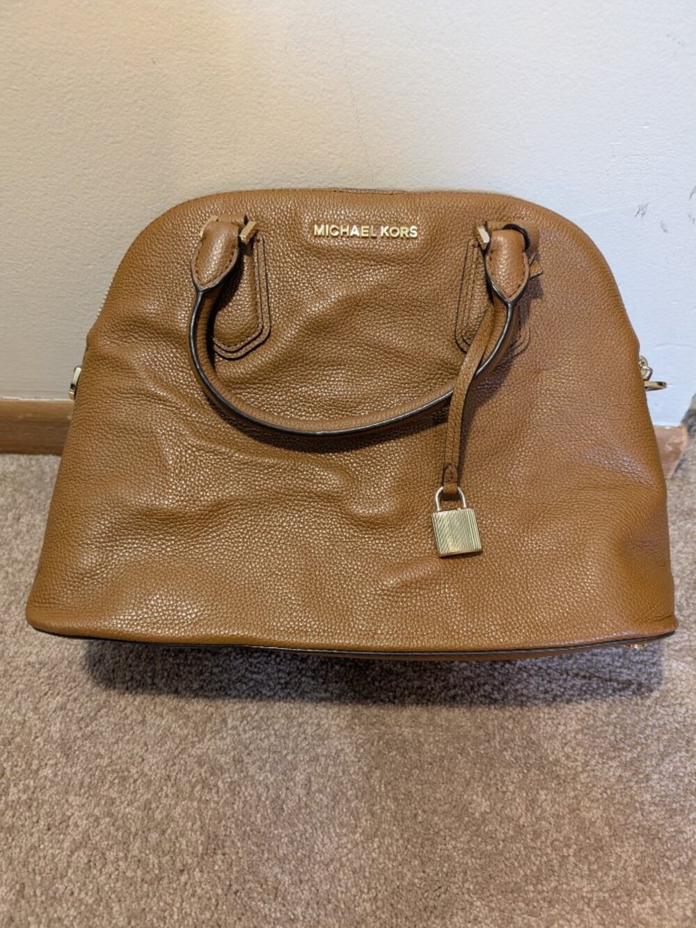 Michael Kors Brown Satchel purse shoulder bag